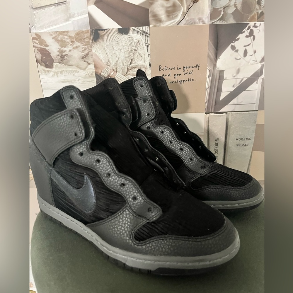 Black Nike Healed Sneakers